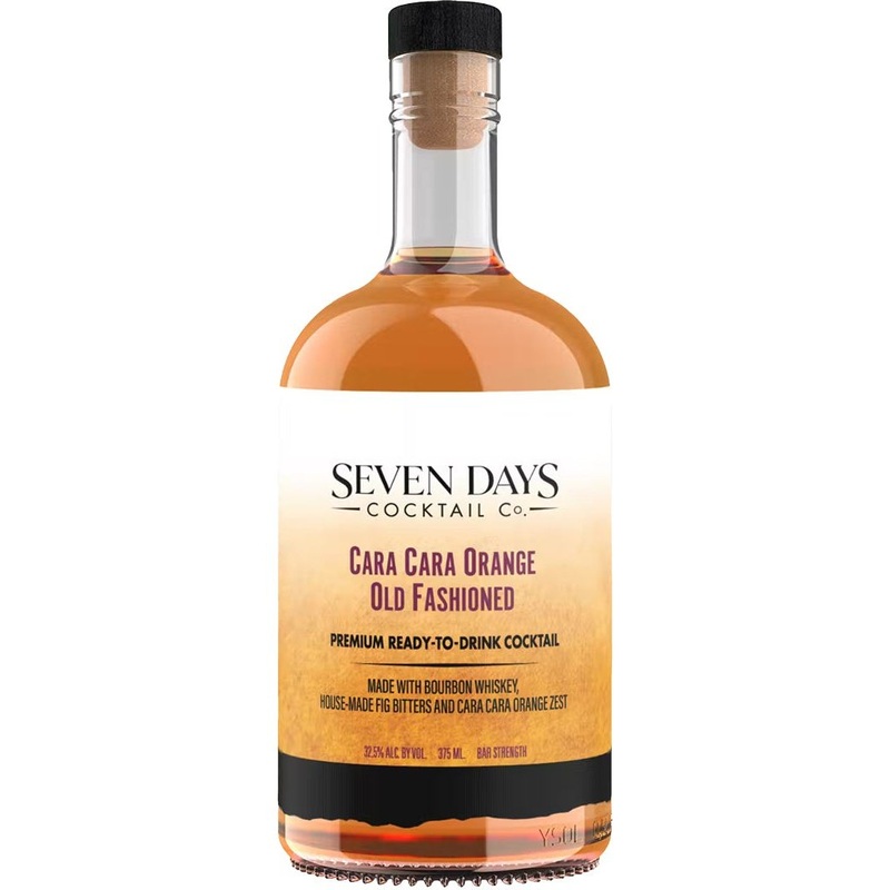 SEVEN DAYS COCKTAIL CO. Cara Cara Orange Old Fashioned 375ml