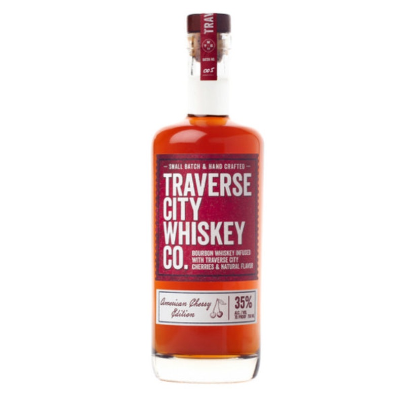 Traverse City Whiskey Co Bourbon Whiskey American Cherry Edition - 750ml