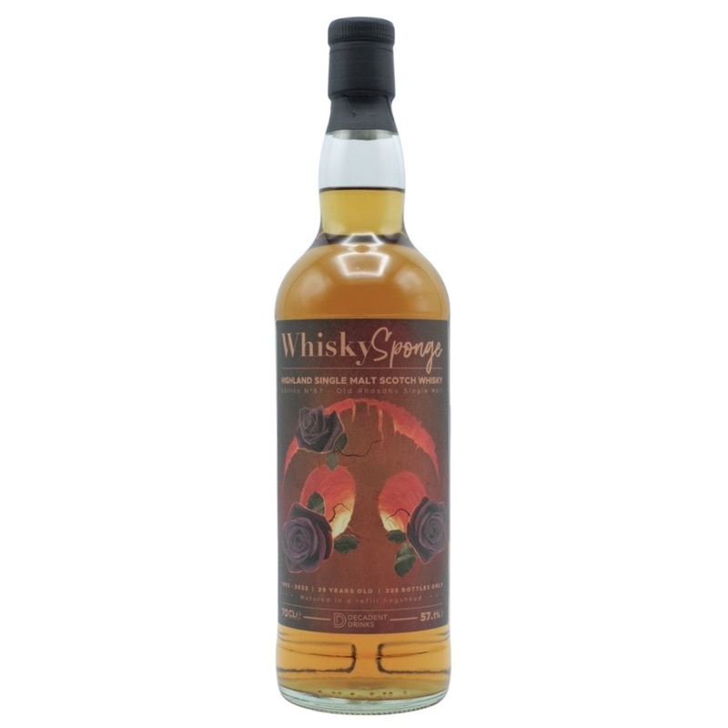 Whisky Sponge Old Rhosdhu 1993 Edition No. 67 - 57.1% ABV