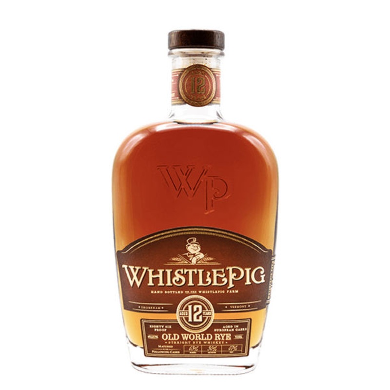 Whistlepig 12 Year Old Straight Rye Whiskey - 750ml