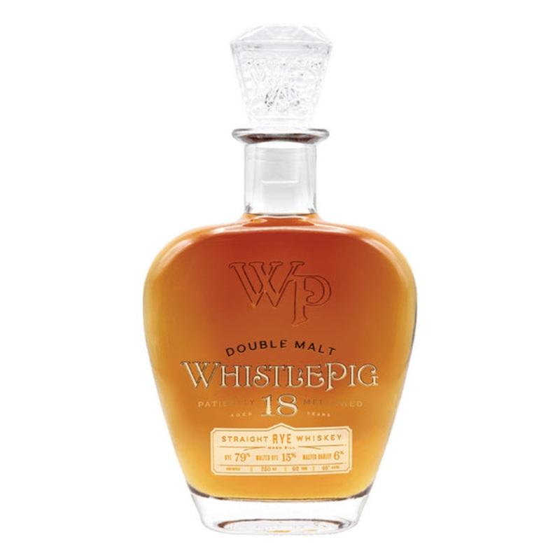 Whistlepig 18 Year Double Malt Rye - 750ml