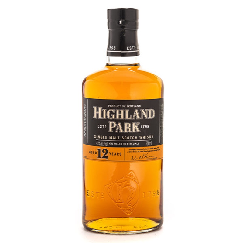 Highland Park Scotch 12 Year - 750ml