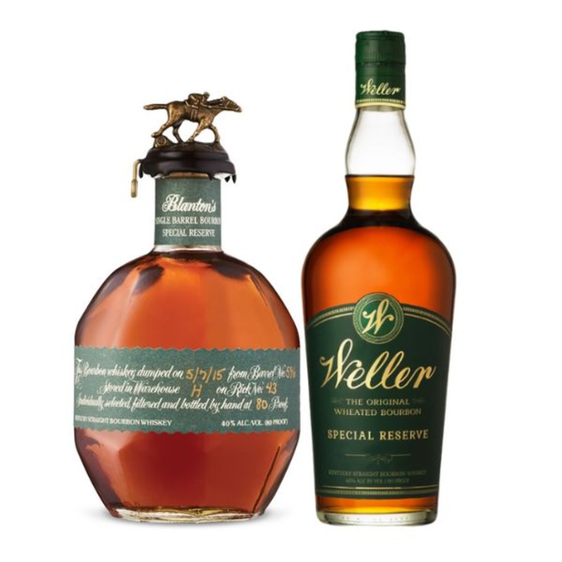 Blantons Green Label and W.L. Weller Special Reserve Bundle
