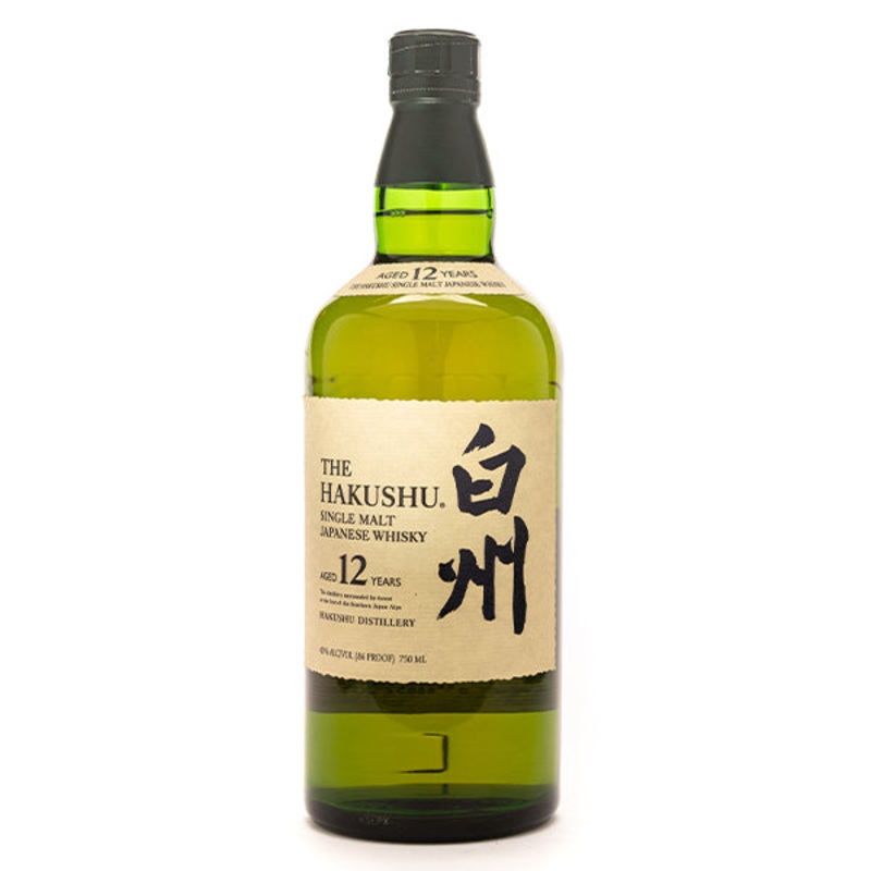 Hakushu Japanese Whiskey 12 Year - 750ml