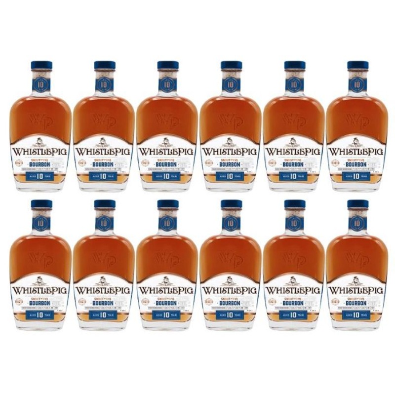 WhistlePig 10 yr Toasted Bourbon 'Snout to Tail' 12-Pack