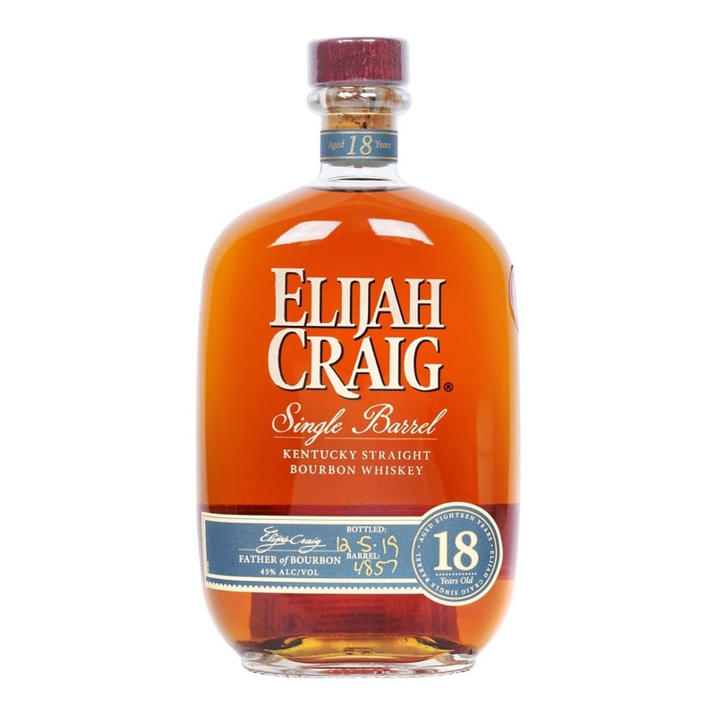 Elijah Craig 18 Year Old - Single Barrel