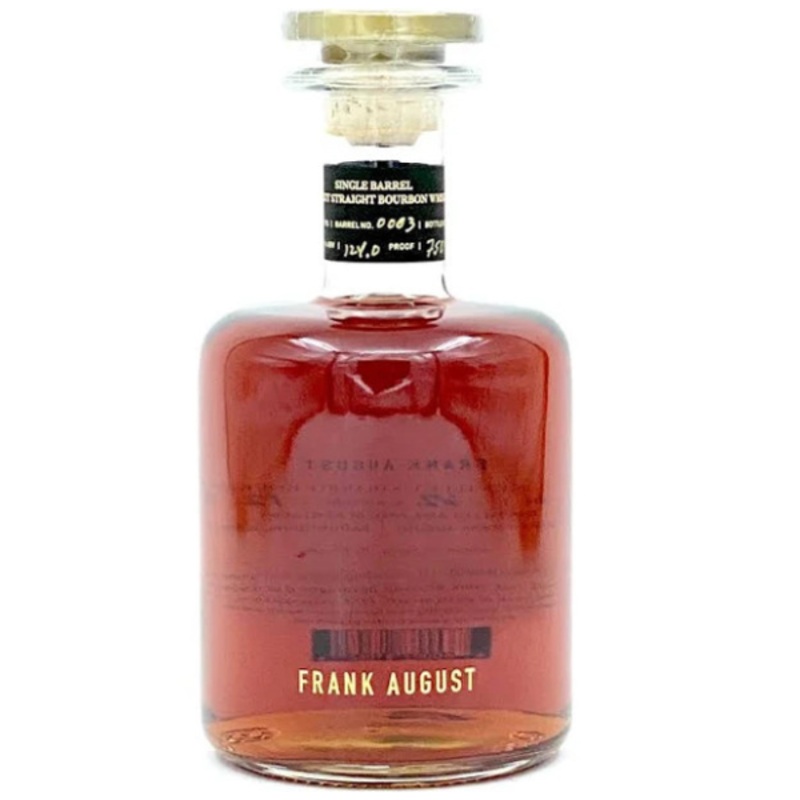Frank August Single Barrel Bourbon - 750 ML