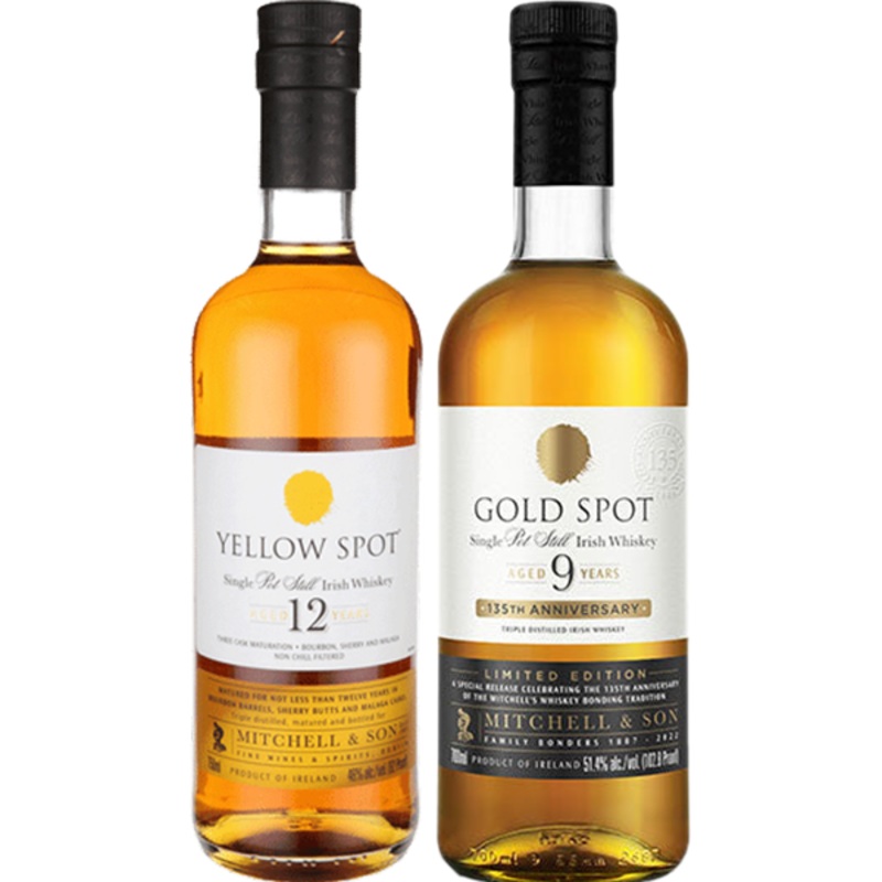 Gold Spot and Yellow Spot Irish Whiskey Bundle