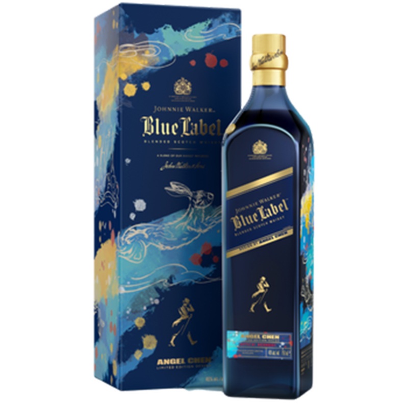Johnnie Walker Blue Label Blended Scotch Whisky, Limited Edition Year of the Rabbit