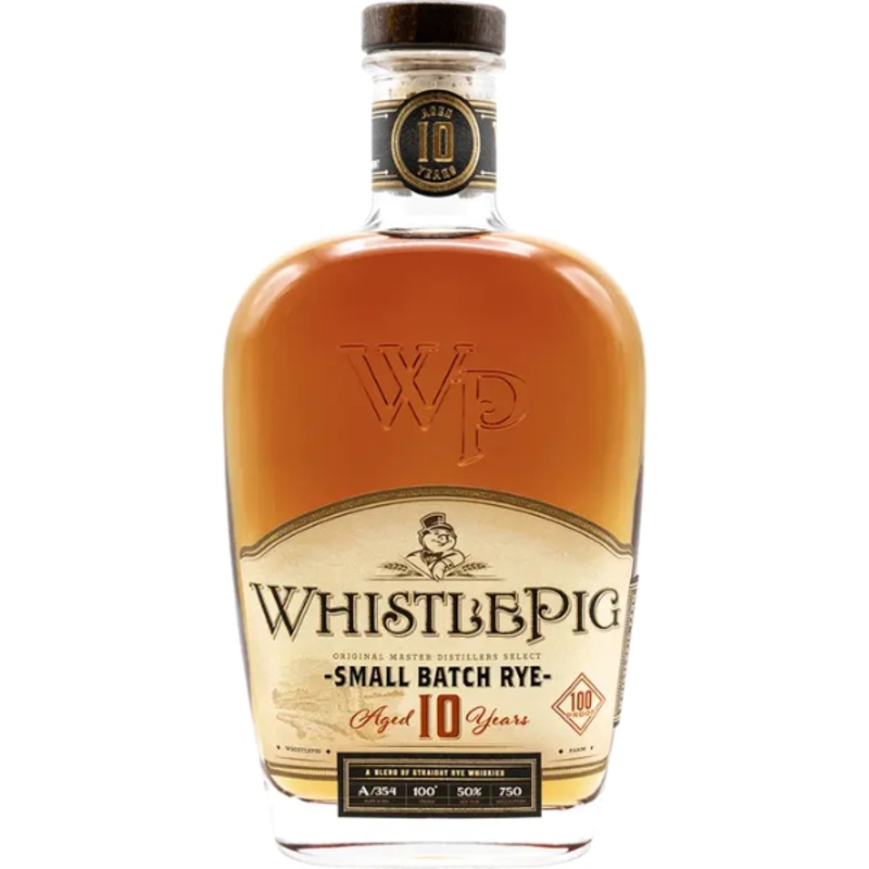 WhistlePig 10 Year Small Batch Rye Whiskey