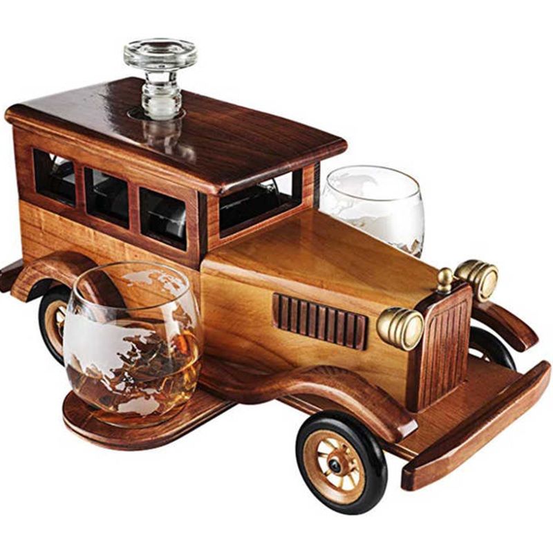 Antique Car Bourbon Gift Set
