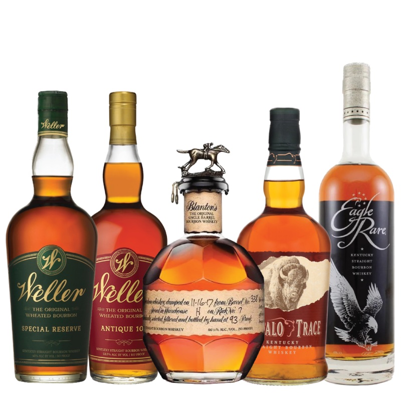 Blanton's, Eagle Rare, Buffalo Trace, and Weller Bundle