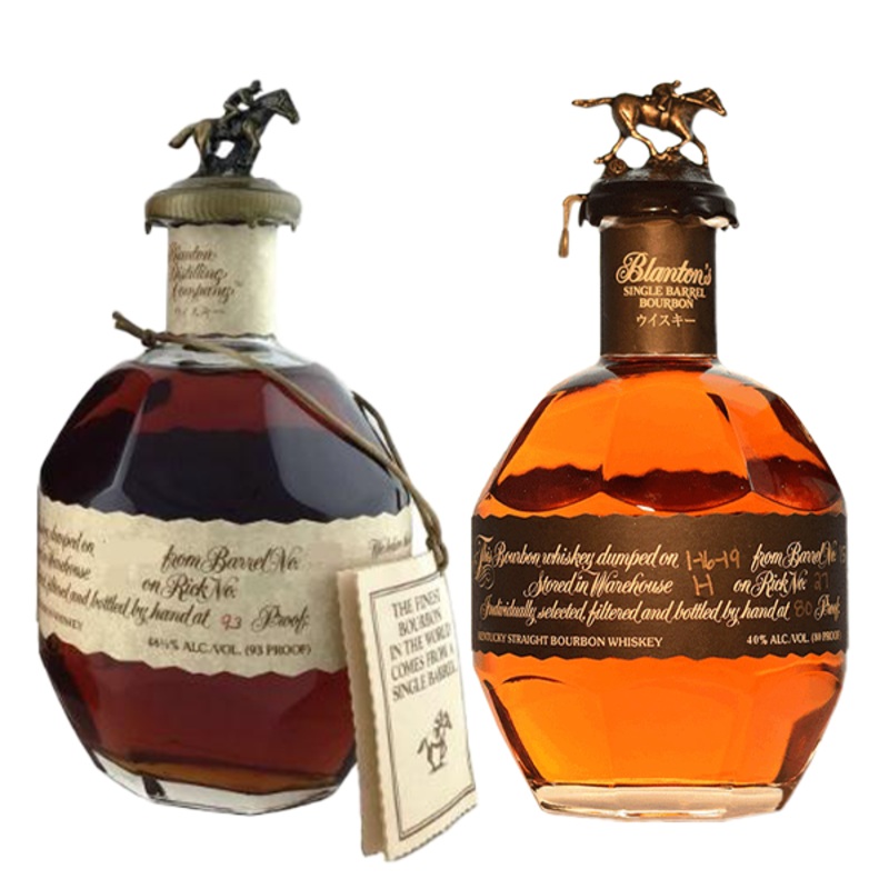 Blanton's Red Edition Bourbon, Blanton's Single Barrel Black Label  Bundle