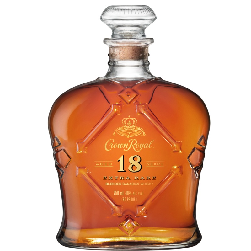 Crown Royal Extra Rare Blended Canadian Whisky 18yr