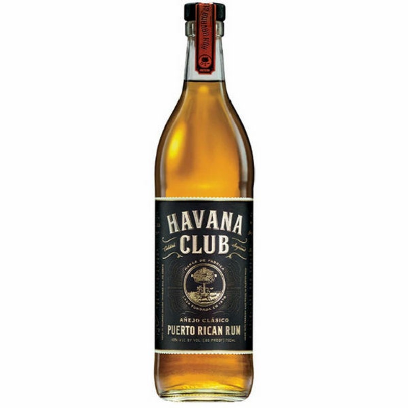 Havana Club Anejo Clasico Puerto Rican Rum - 750ml