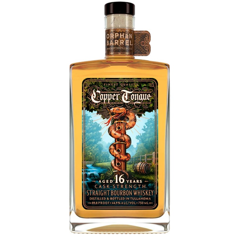 Orphan Barrel Copper Tongue 16 Year Old Cask Strength Bourbon Whiskey