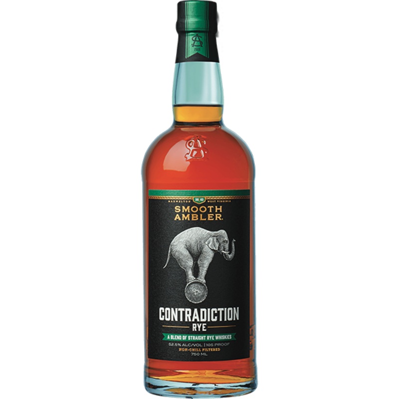 SMOOTH AMBLER Contradiction Straight Rye Whiskey-105 pf