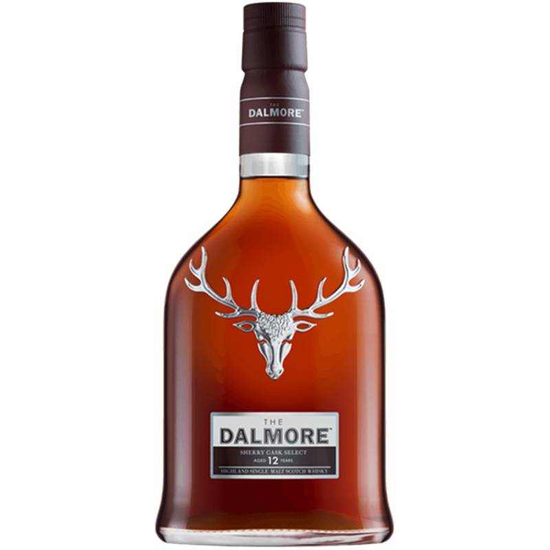 The Dalmore Sherry Cask Select 12 Year Old Single Malt Scotch Whisky - 750ml