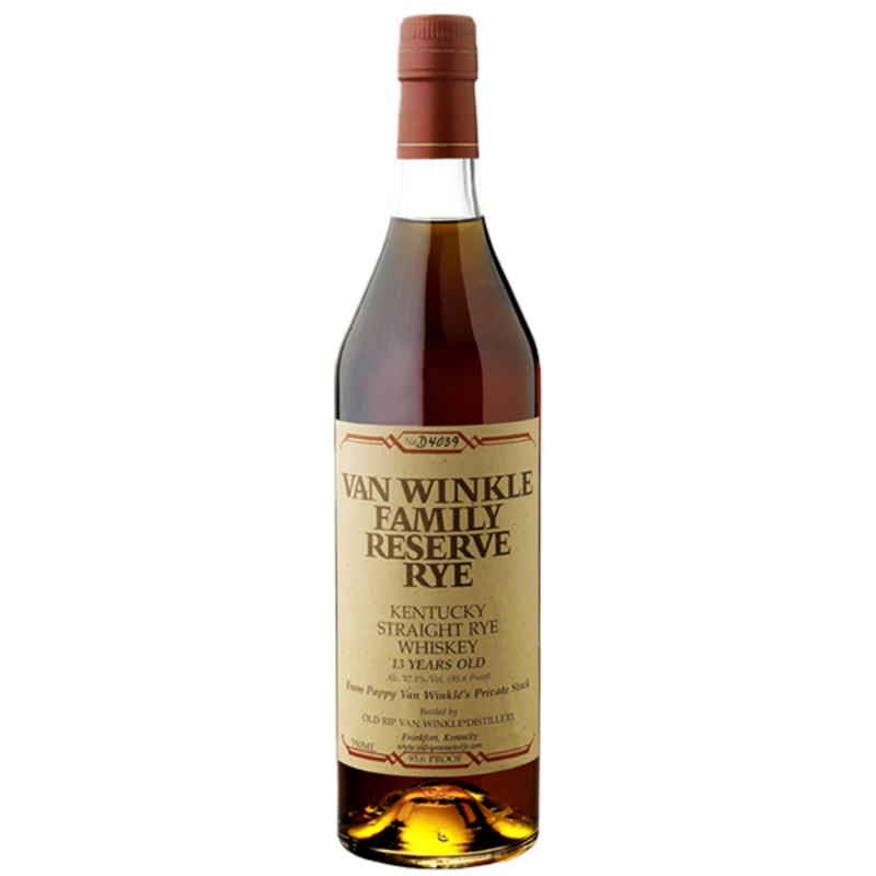 Van Winkle Family Reserve Rye Whiskey  13 Year