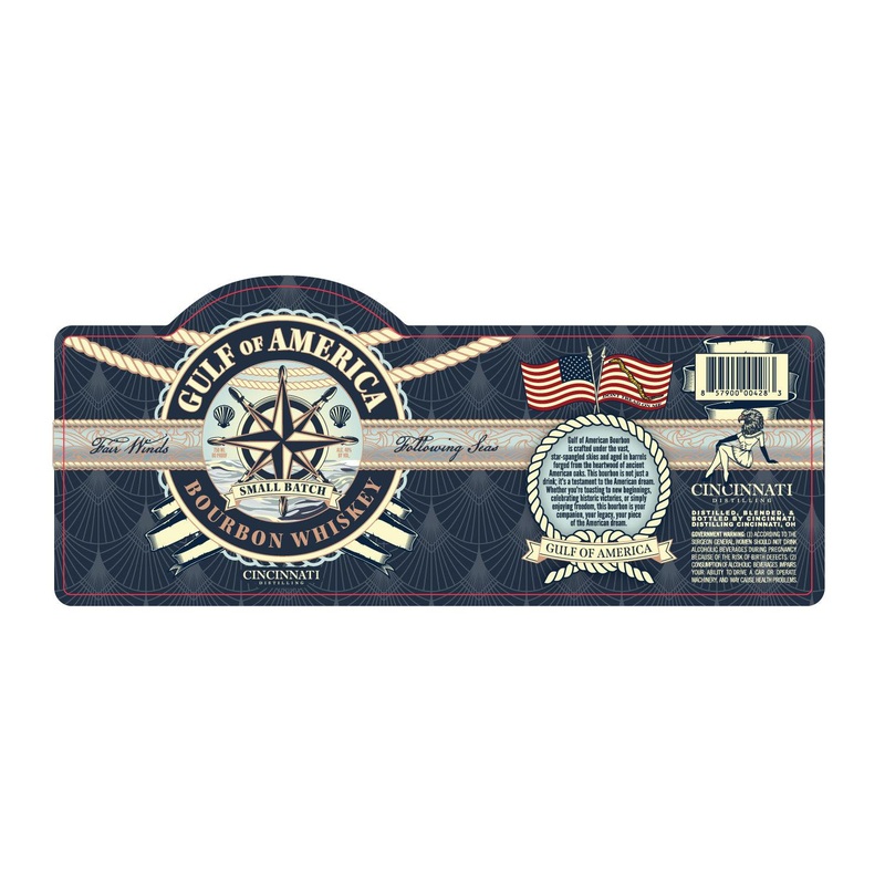 Gulf of America Small Batch Bourbon Whiskey