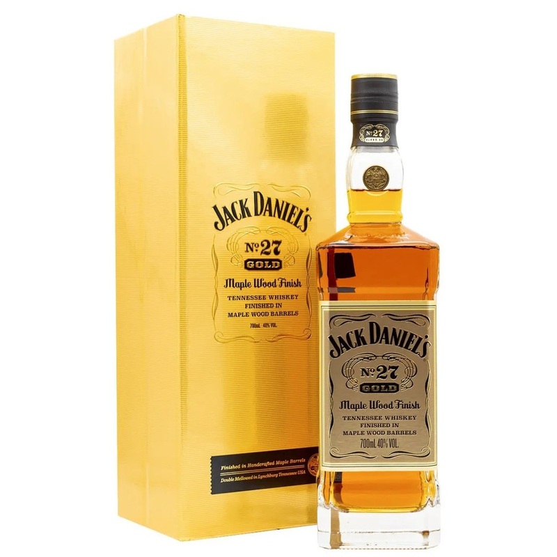 Jack Daniel's No. 27 Gold 'Maple Wood Finish' Tennessee Whiskey 750 ML