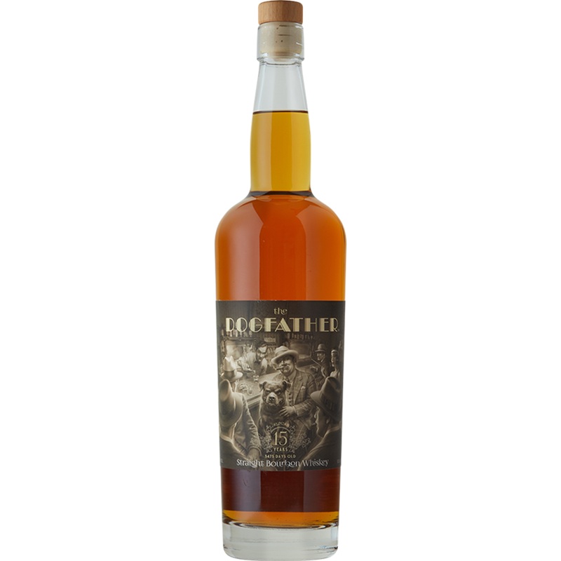 Lone Whisker The DogFather 15 Year Bourbon 750 ML
