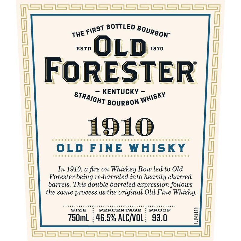 Old Forester 1910 Old Fine Whisky