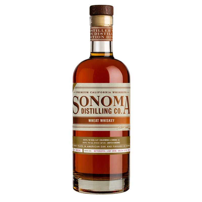 Sonoma Distilling Wheat Whiskey 750ml