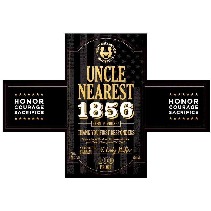 Uncle Nearest 1856 Premium Whiskey First Responders Edition