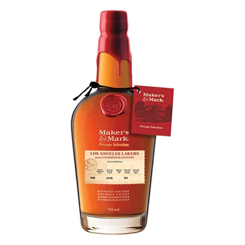 Makers Mark Private Selection Lakers 2020 Championship Edition