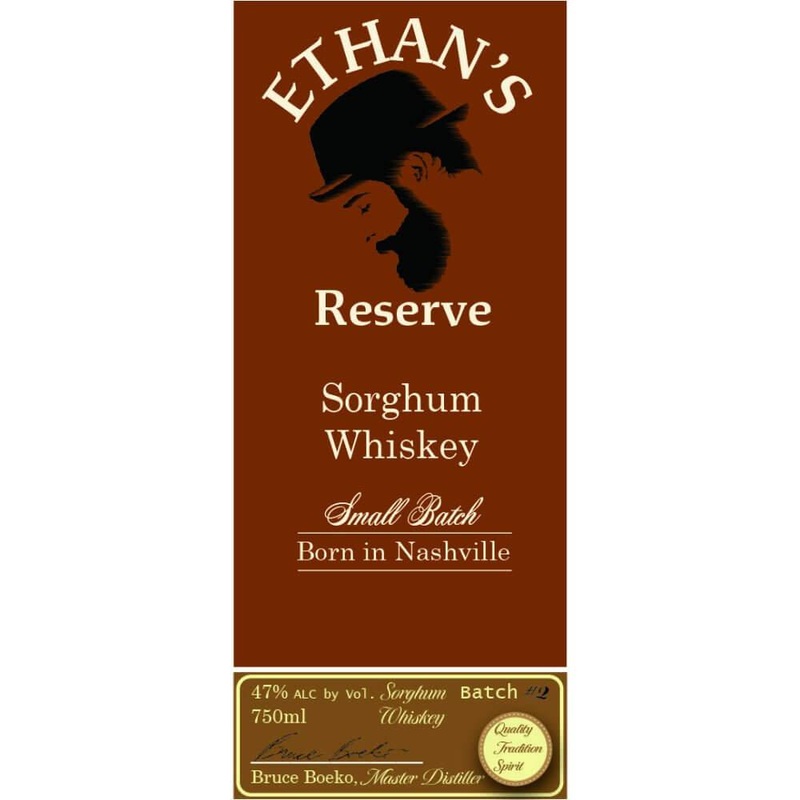 Nashville Craft Distillery Ethans Reserve Sorghum Whiskey
