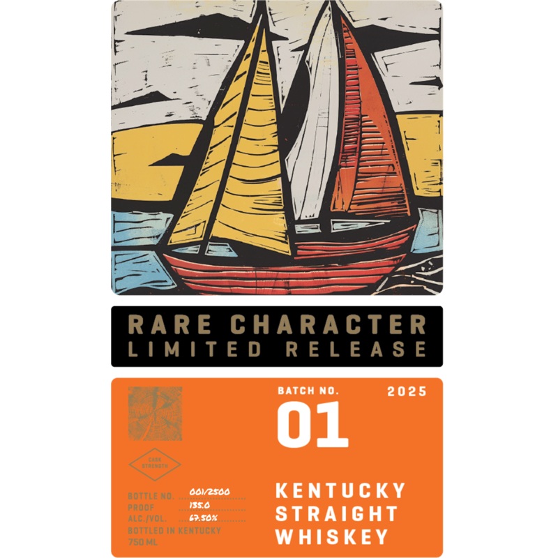 Rare Character Limited Release Kentucky Straight Whiskey Batch 01 Cask Strength