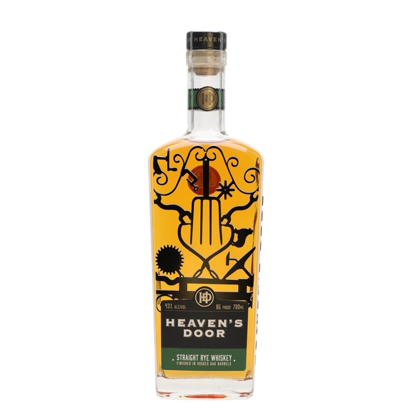 Heavens Door Straight Rye 70cl 43%
