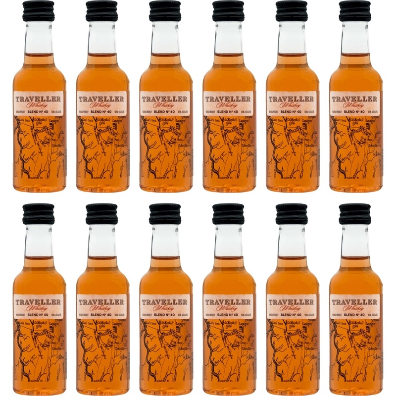 Traveller Whiskey by Chris Stapleton & Buffalo Trace 50ml 12pk