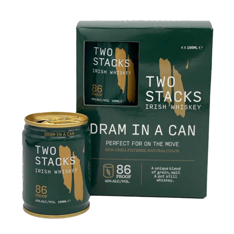 Two Stacks  Dram In A Can 4 X 100ml