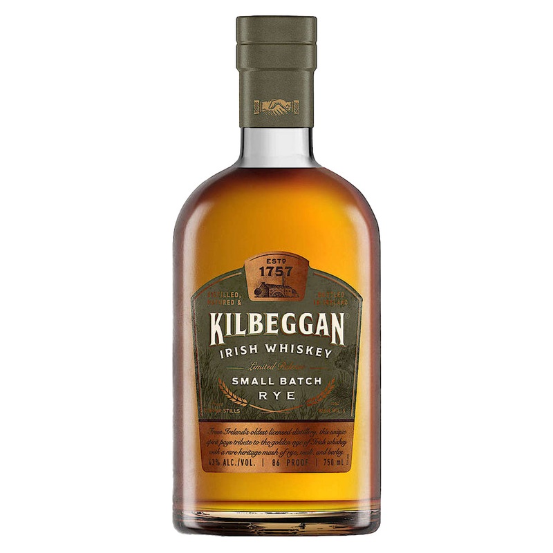 Kilbeggan Small Batch Rye Whiskey 70cl