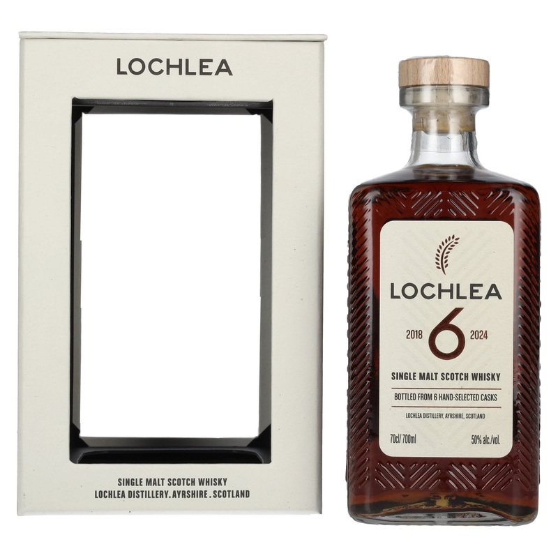 Lochlea 6 Years Old Single Malt Scotch Whisky 2018/2024 50% Vol. 0,7l in Giftbox