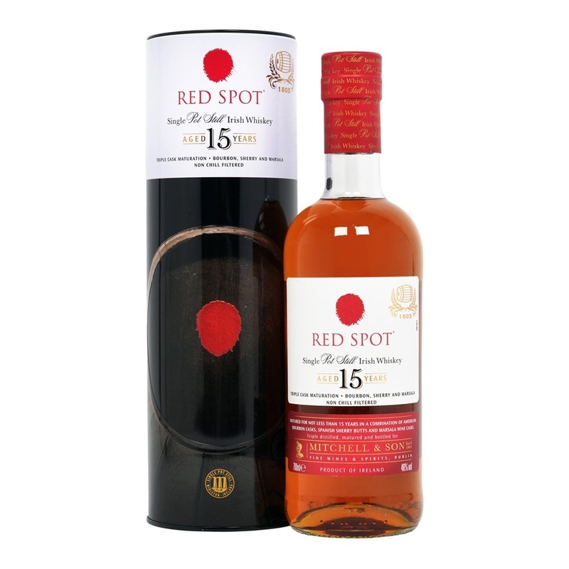 Red Spot 15 Year Old Pot Still 70cl  46%