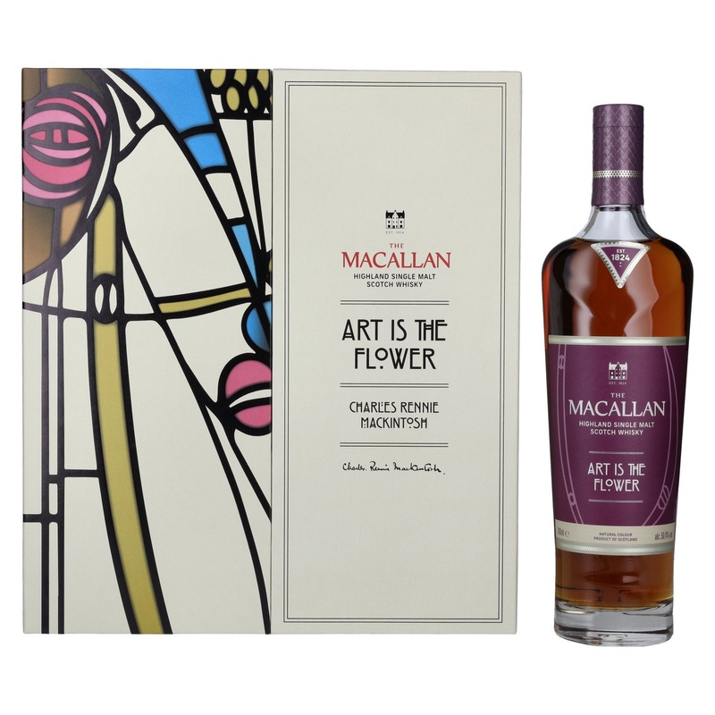 The Macallan ART IS THE FLOWER Highland Single Malt 50,4% Vol. 0,7l in Giftbox