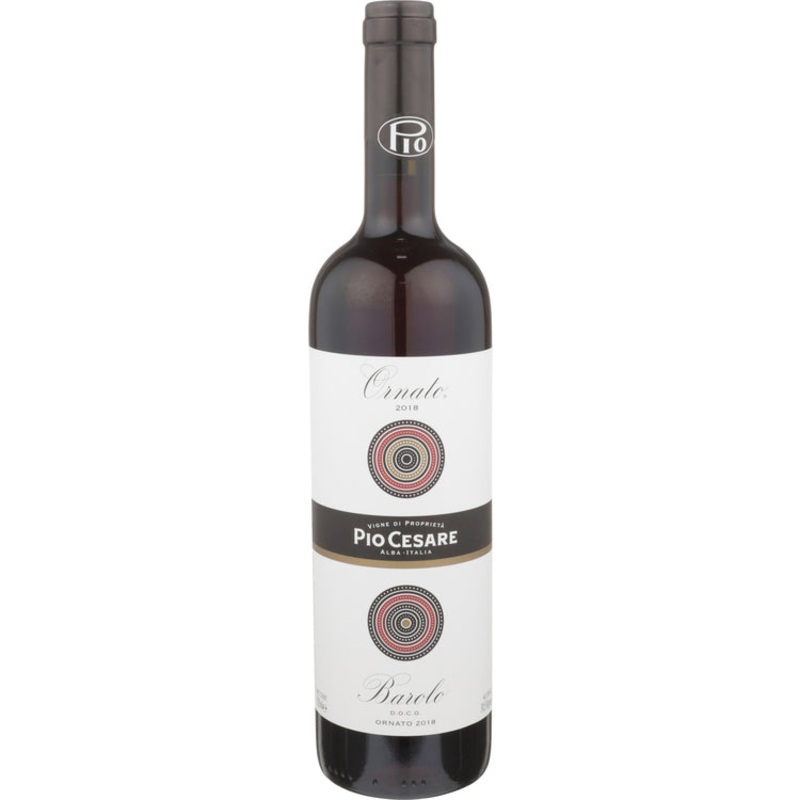 PIO CESARE BAROLO ORNATO 2018 WOOD BOX 750ML