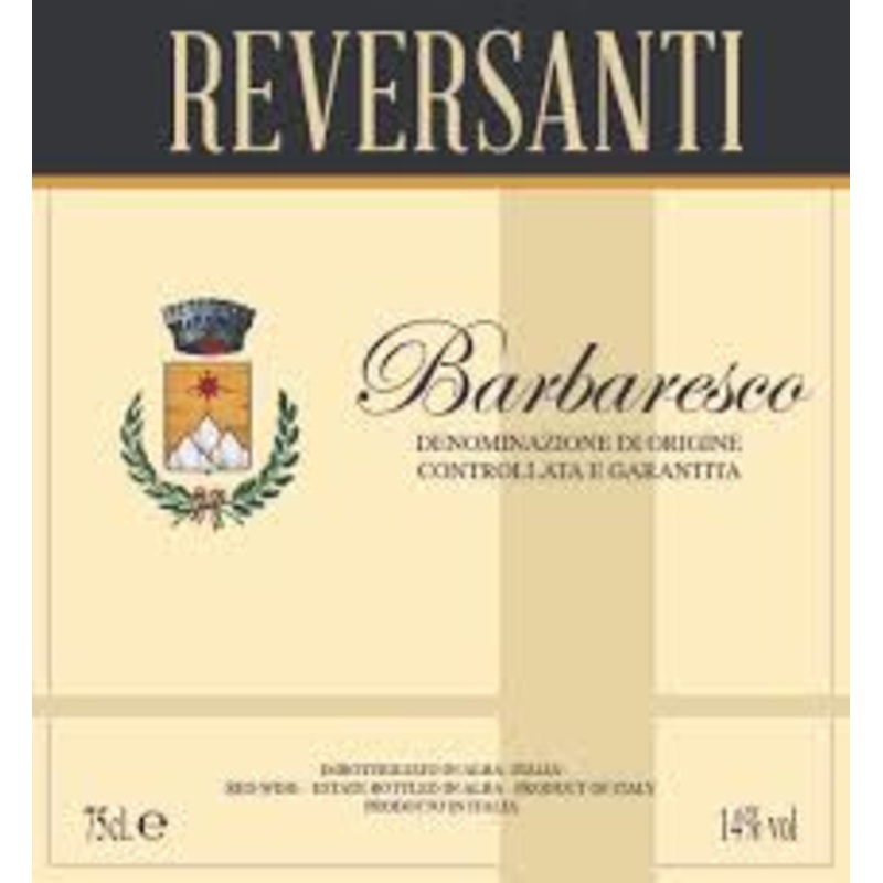 REVERSANTI BARBARESCO 2019 750 mL