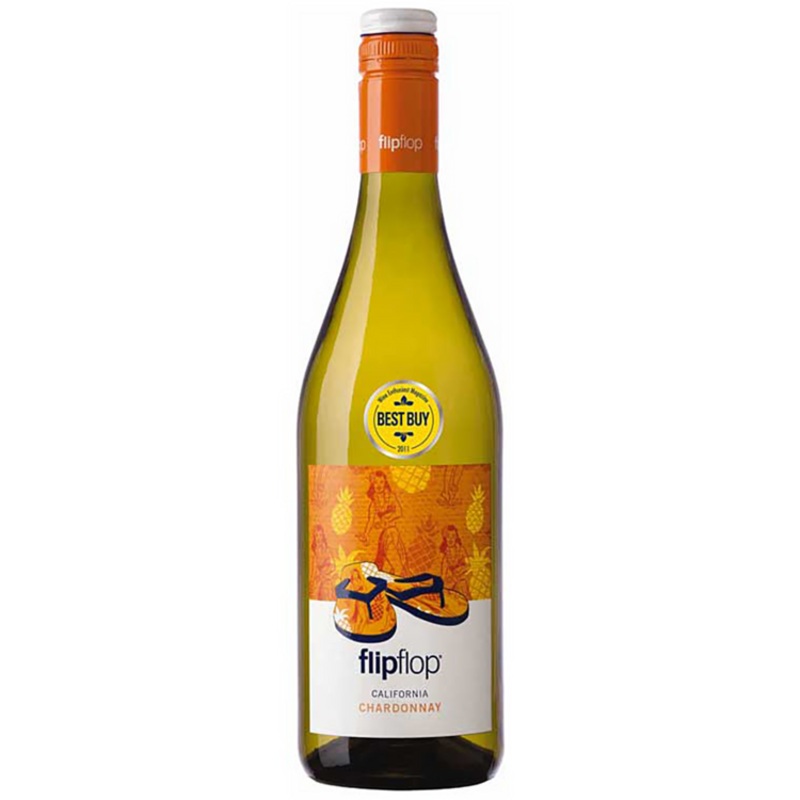 FLIPFLOP CHARDONNAY CALIFORNIA 750ML