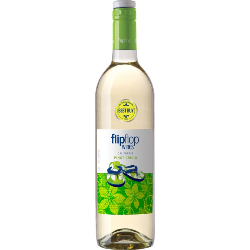 FLIPFLOP PINOT GRIGIO CALIFORNIA 750ML