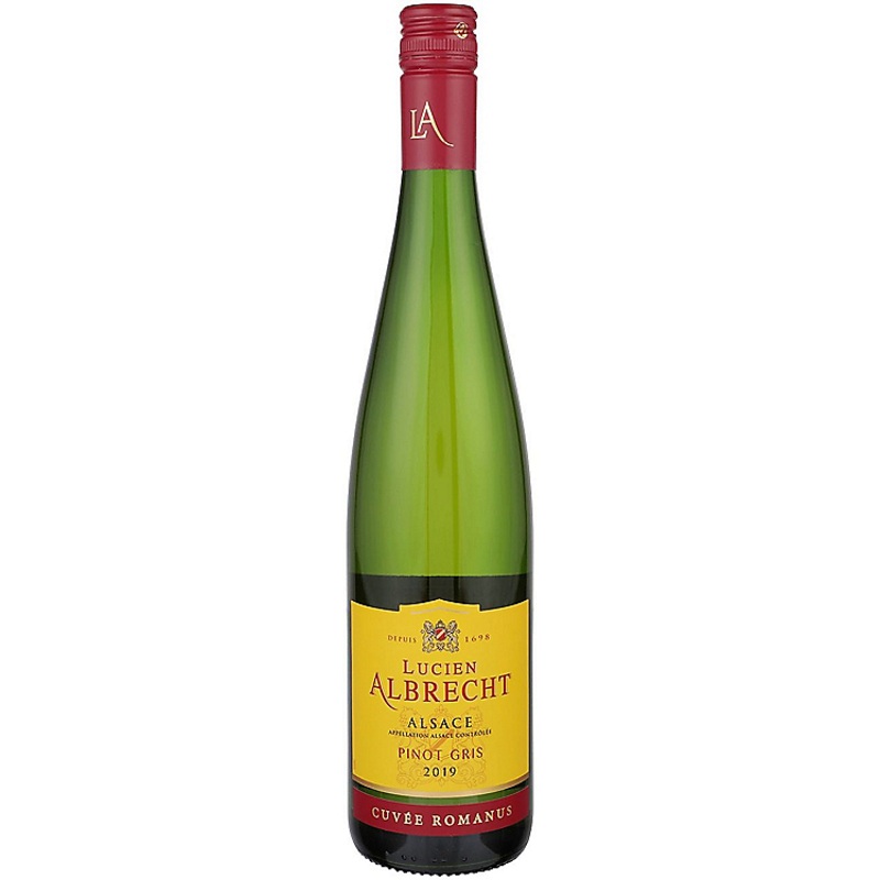 LUCIEN ALBRECHT PINOT GRIS CUVEE ROMANUS ALSACE 2019 750ML