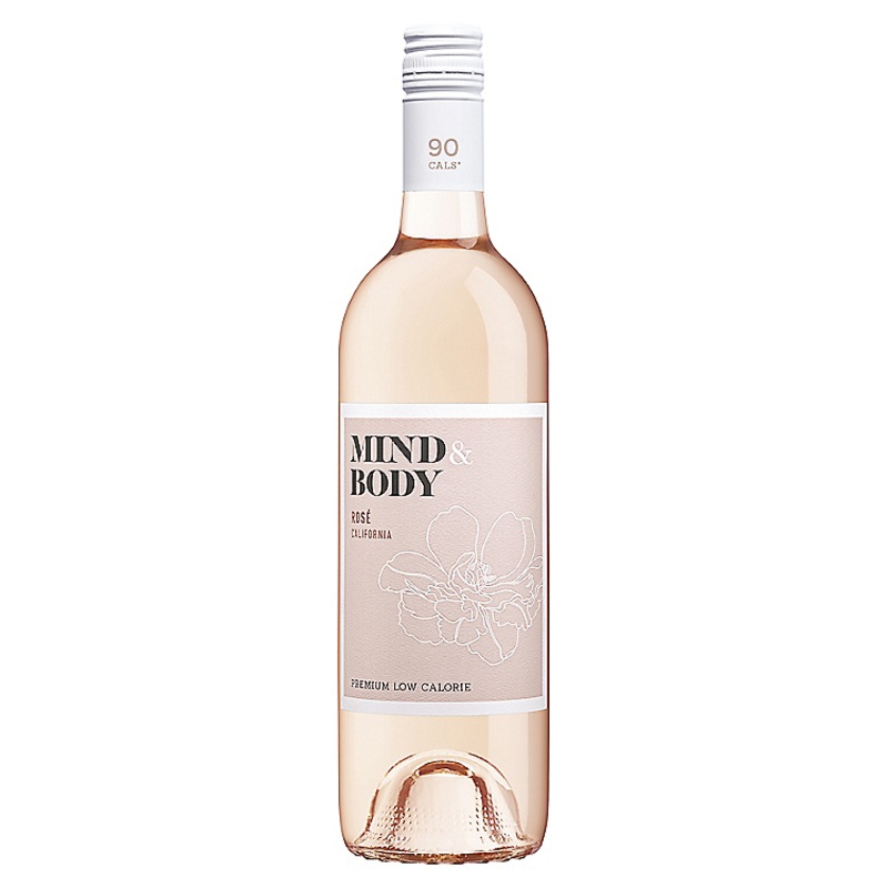 MIND & BODY ROSE WINE CALIFORNIA 2020 750ML