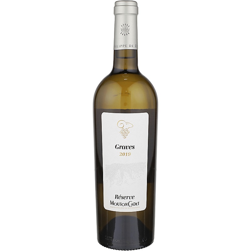 MOUTON CADET GRAVES BLANC RESERVE 2019 750ML