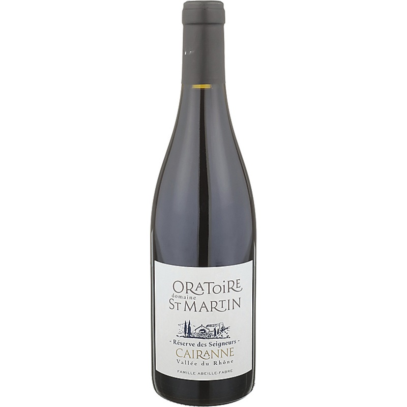 ORATOIRE ST MARTIN CAIRANNE ROUGE RESERVE DES SEIGNEURS 2019 750ML