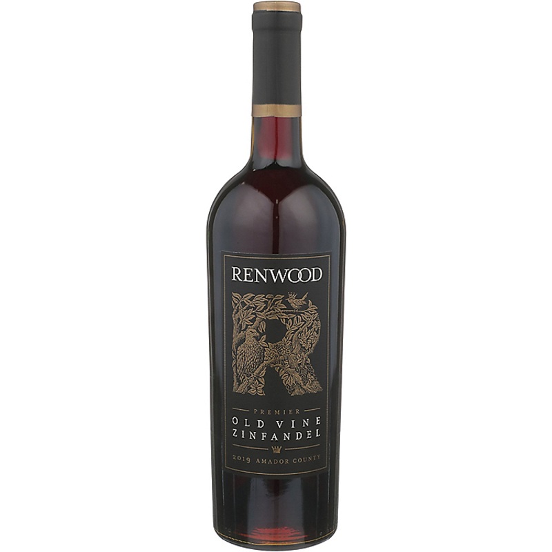 RENWOOD ZINFANDEL PREMIER OLD VINE AMADOR COUNTY 2019 750ML