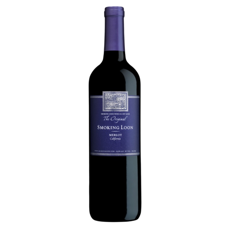 SMOKING LOON MERLOT CALIFORNIA 750ML