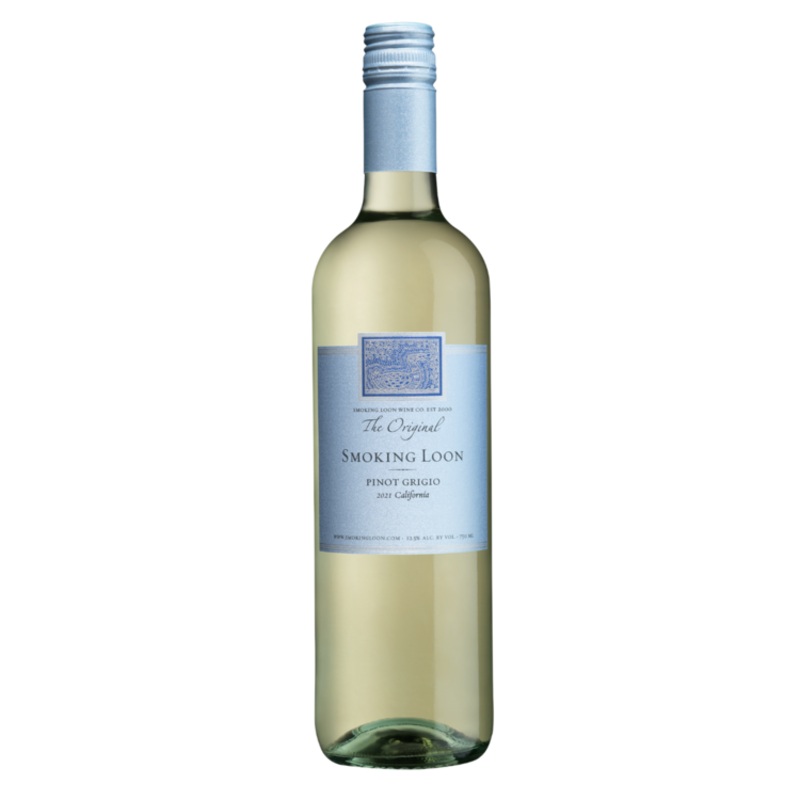 SMOKING LOON PINOT GRIGIO SINGLE BARREL SELECT SMALL BATCH CALIFORNIA 750ML